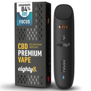 CBD 0.5ml Vape – Eighty8 - Focus