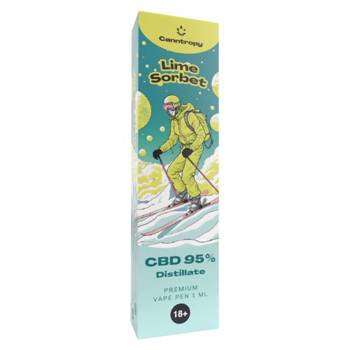 CBD 1ml Vape – Canntropy - Lime Sorbet