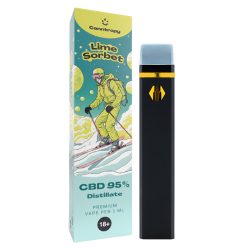 CBD Vape – Lime Sorbet – 1ml