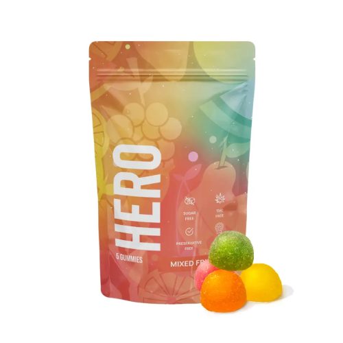 CC9 350mg Gummies – Hero - Fruit Mix
